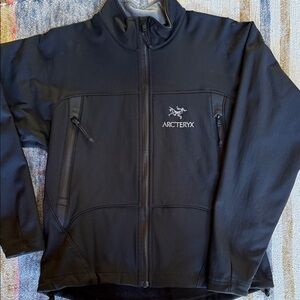 Arc’teryx Gamma MX Softshell Jacket Women’s M Black Fleece Lined